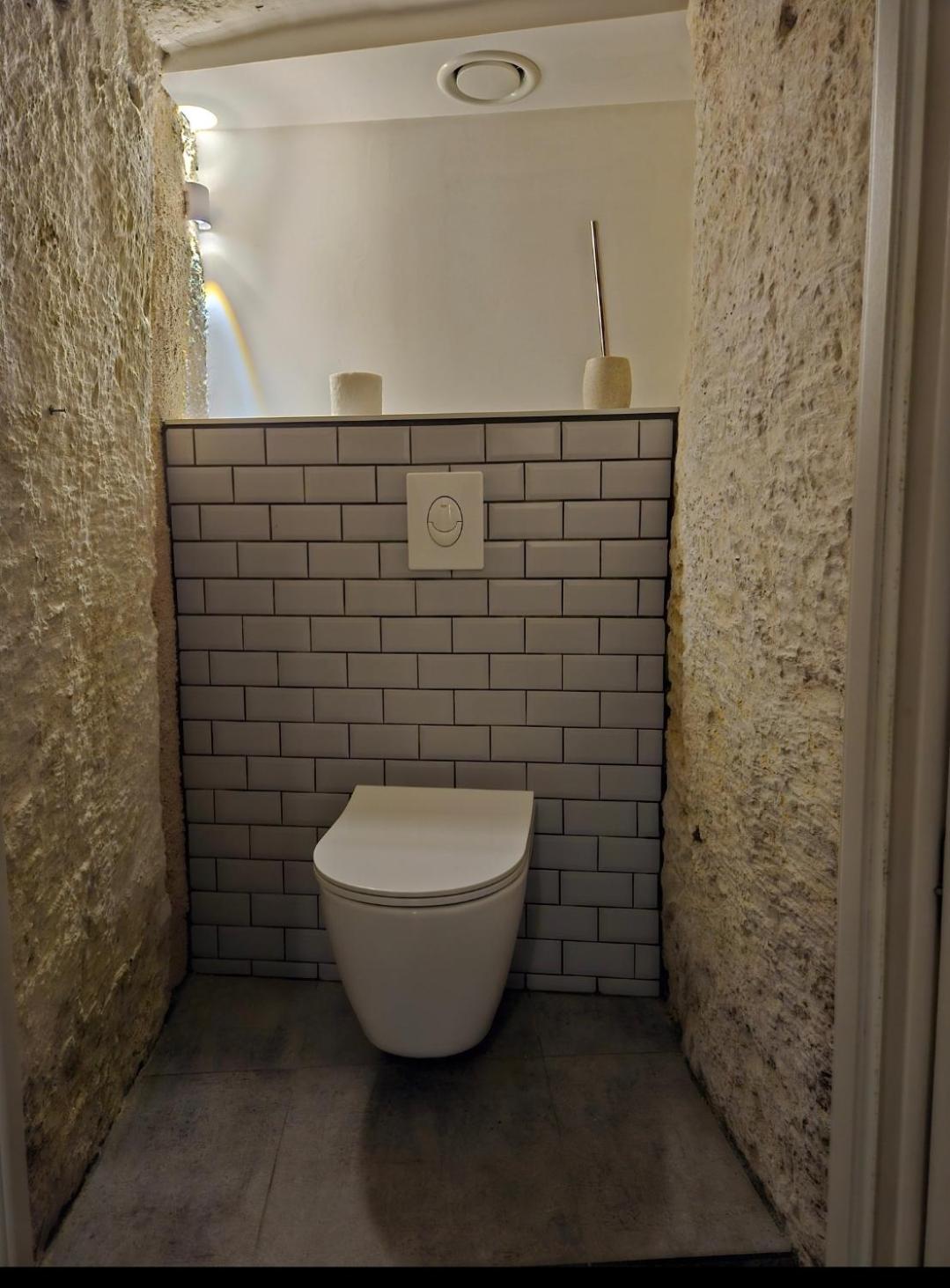 Appartement Troglodyte Baths à Saint-Étienne-de-Chigny Extérieur photo