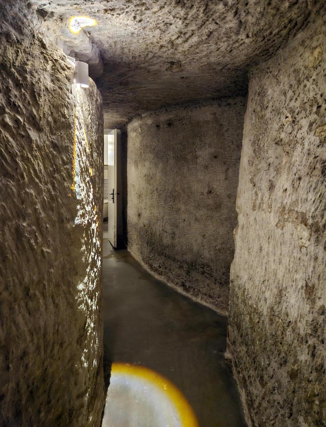 Appartement Troglodyte Baths à Saint-Étienne-de-Chigny Extérieur photo